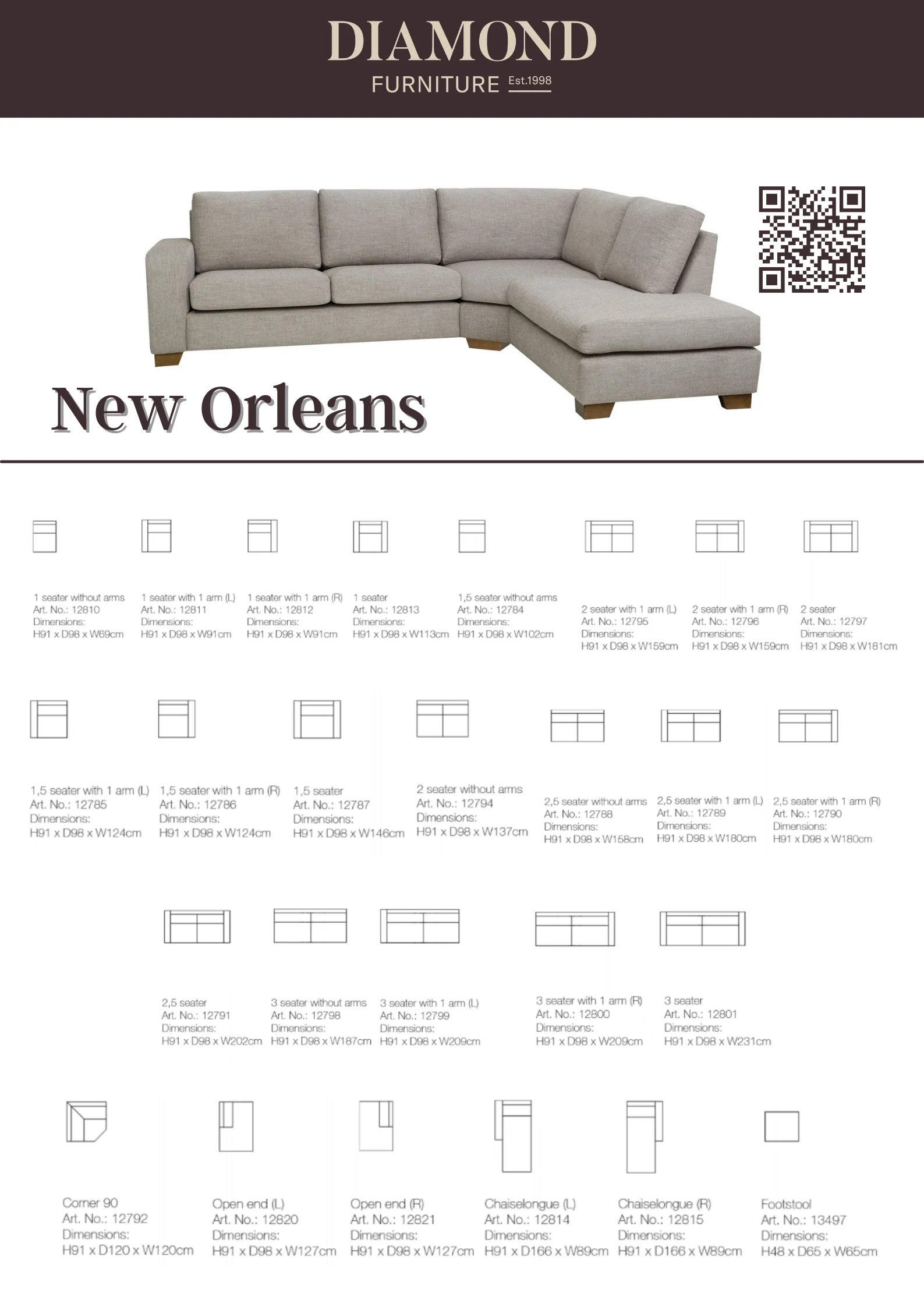 New Orleans Sofa - Image 3